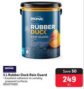 Promac 5L Rubber Duck Rain Guard