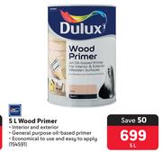  Dulux 5L Wood Primer