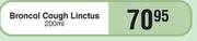 Broncol Cough Linctus-200ml