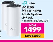 TP-Link AC1200 Whole Home Mesh System 2 Pack