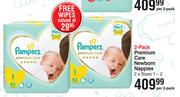 Pampers Premium Care Newborn Nappies-2 Per Pack