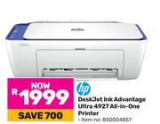 HP Deskjet Advantage Ultra 4927 All In One Printer