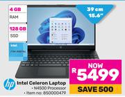 HP Intel Celeron Laptop