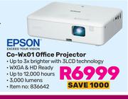 Epson Co-WX01 Office Projector