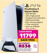 Play Station 5 Glacier White