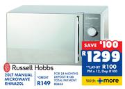 Russell Hobbs 20L Manual Microwave RHMA20L
