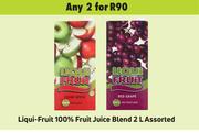Liqui Fruit 100% Fruit Juice Blend Assorted-For 2 x 2L