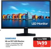 Samsung 19" (48cm) LED Monitor LS19A330NHMXZN