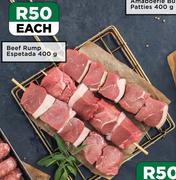 Beef Rump Espetada-400g Each