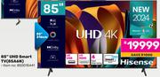 Hisense 85"(216cm) UHD Smart TV 85A6N