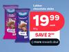  Lekker Chocolate Slabs-80g Each