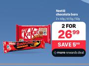Nestle Chocolate Bars-2 x 40g/41.5g/52g