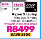 HP Ryzen 5 Laptop