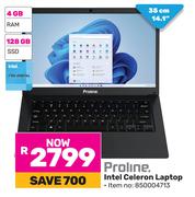 Proline Intel Celeron Laptop