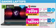 MSI Intel Core i5 Gaming Laptop