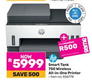 HP Smart Tank 750 Wireless All In One Printer