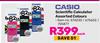 Casio Scientific Calculator (Assorted Colours)-Each