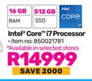HP 15.6"(39cm) Intel Core i7  Processor