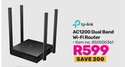 Tp-Link AC1200 Dual Band Wi-Fi Router