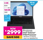 Proline 14.1"(35cm) Intel Celeron V146 Processor 