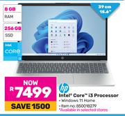 HP 15.6"(39cm) Intel Core i3 Processor 