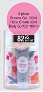 Nature's Edition Wild Poppy 3 Piece-Per Set