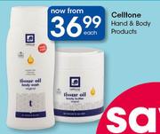 Celltone Hand & Body Products-Each