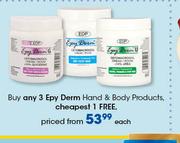 Epy Derm Hand & Body Products-Each