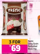 Tastic Long Grain Parboiled Rice-For 3 x 2Kg