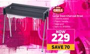Expert Grill Large Steel Charcoal Braai