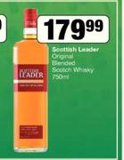 Scottish Leader Original Blended Scotch Whisky-750ml