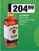Jim Beam Kentucky Straight Bourbon Whisky-750ml