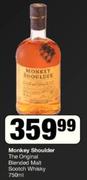 Monkey Shoulder The Original Blended Malt Scotch Whisky-750ml