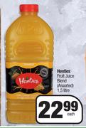 Henties Fruit Juice Blend Assorted-1.5Ltr Each