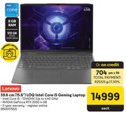 Lenovo 39.6cm (15.6") LOQ Intel Core i5 Gaming Laptop