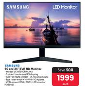Samsung 60cm (24") Full HD Monitor LF24T350FHAXXA