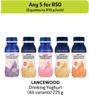 Lancewood Drinking Yoghurt (All Variants)-For 5 x 225g