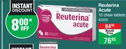 Reuterina Acute-10 Chew Tablets 