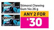 Stimorol Chewing Gum 14s-For 2 x 26g