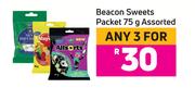 Beacon Sweets Packet Assorted-For 3 x 75g