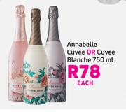 Annabelle Cuvee Or Cuvee Blanche-750ml Each