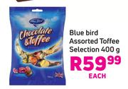 Blue Bird Assorted Toffee Selection-400g Each