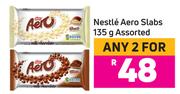 Nestle Aero Slabs Assorted-For 2 x 135g