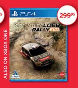 Sebastien Loeb Rally Evo Game For PS4-For 2