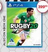 Rugby 20 Game For PS4