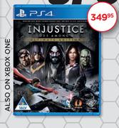 Injustice Gods Among Us Game For PS4