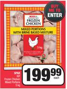 Spar IQF Frozen Chicken Mixed Portions-5Kg Each