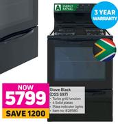 Defy Stove (Black) DSS 697