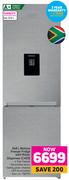 Defy 348 L Bottom Freezer Fridge With Water Dispenser C455