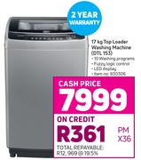Defy 17 Kg Top Loader Washing Machine DTL 153